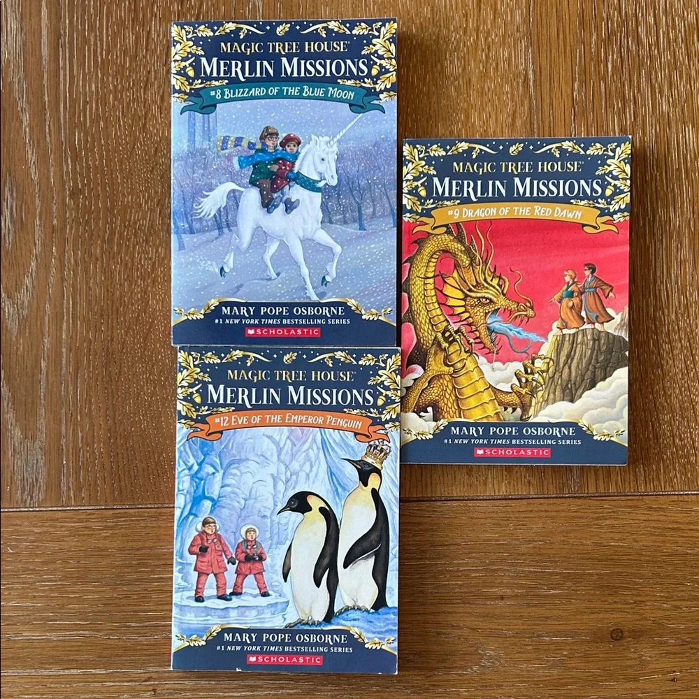 Magic Tree House: Merlin Missions Book Collection (7 Books)